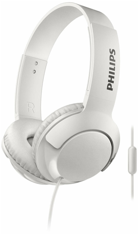 Купить Наушники Philips BASS+ SHL3075, белый